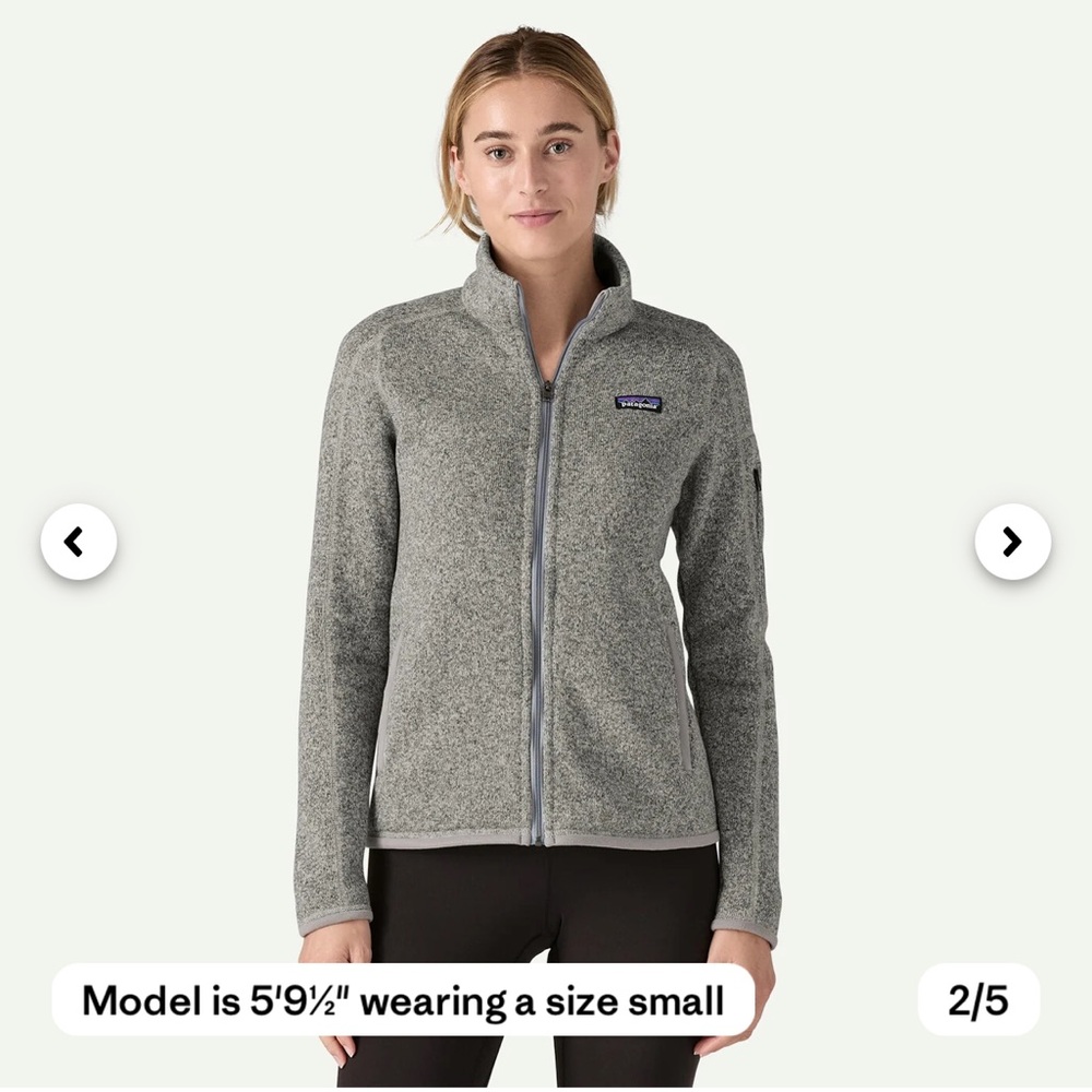 Patagonia Light Gray Better Sweater
